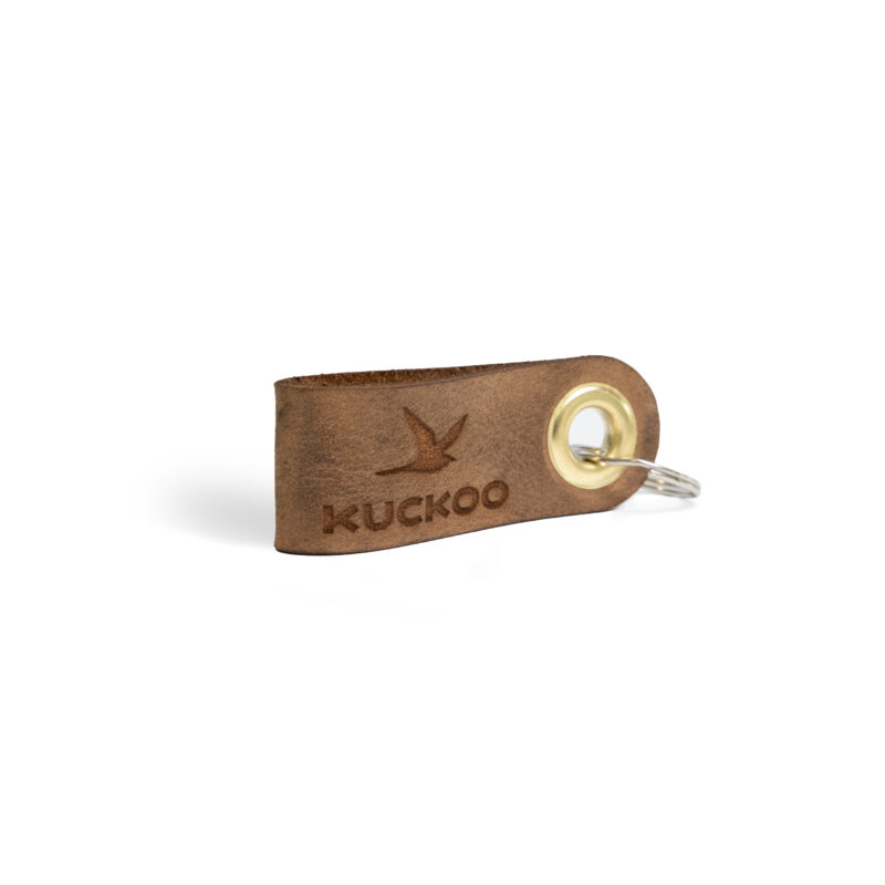 Kuckoo Camper Leder Schlüsselanhänger